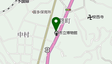 大洲市 肱北公民館の地図画像