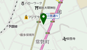 大洲珠算教室の地図画像