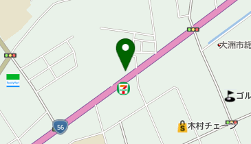 南予ドライクリーニング本店の地図画像