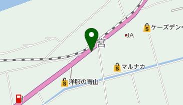 愛媛塗料株式会社大洲支店の地図画像