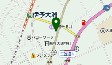 中野洋服補正店の地図画像