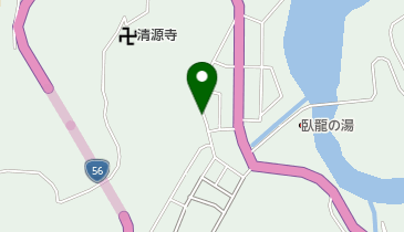 興禅寺の地図画像