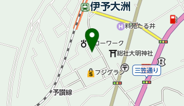 メンズショップ大丸屋の地図画像