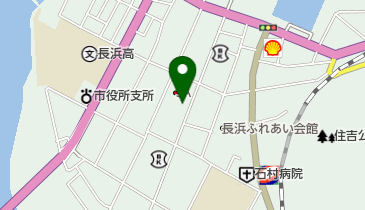 東ふとん店の地図画像