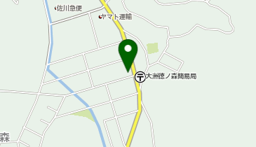 熊田青果食料品店の地図画像