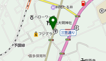 ルビー美容室の地図画像