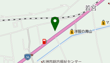 大洲コンタクトレンズの地図画像