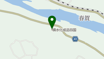 株式会社積水化成品四国の地図画像