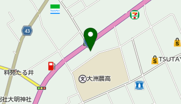 明治安田生命保険相互会社松山支社大洲営業所の地図画像