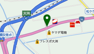 焼肉千龍苑の地図画像