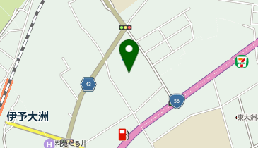 大洲市役所 大洲総合体育館の地図画像