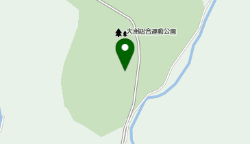 大洲市体育センターの地図画像