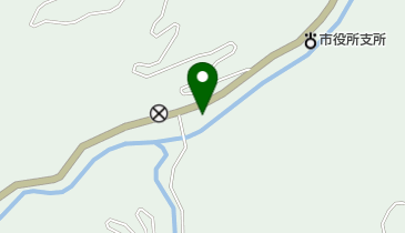 大洲市役所 河辺老人福祉センターの地図画像