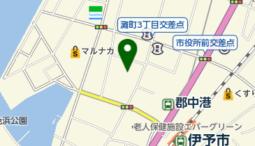 普明会教団松山支所の地図画像