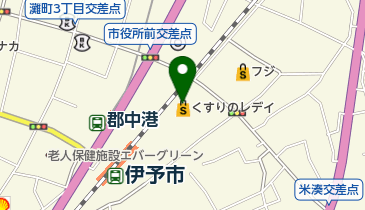 石田クリーニング株式会社 フジ伊予店の地図画像