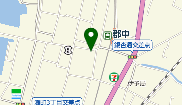 みなくち化粧品店の地図画像