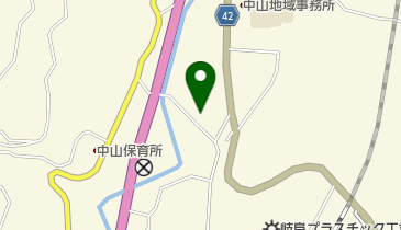 内山タクシーの地図画像