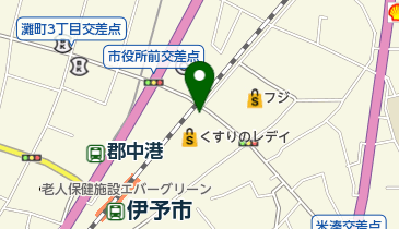 メガネのアイアイエー伊予店の地図画像