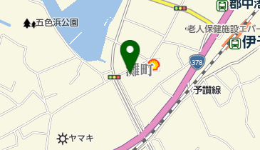 たまい理容の地図画像