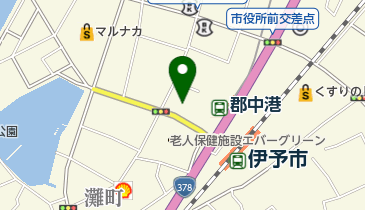 ヘアーサロンいのいしの地図画像