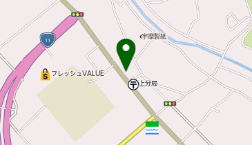 川村石油の地図画像