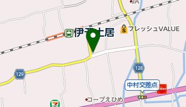 アイビッグチェーン土居店新和電気の地図画像