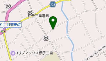 大西屋クリーニング店の地図画像