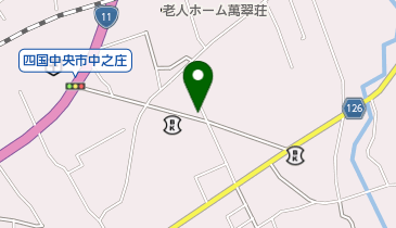 白洋舎クリーニング 中之庄店の地図画像