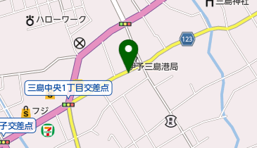 香川証券株式会社伊予三島支店の地図画像