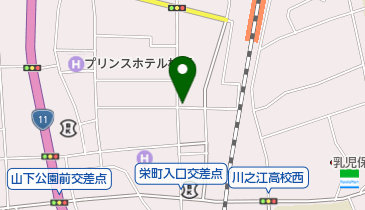 マナベ時計店の地図画像
