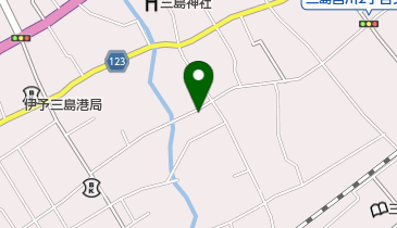 大西理容院の地図画像