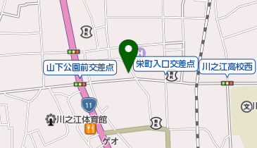 白石理容店の地図画像