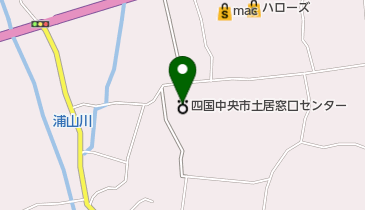 四国中央市役所 土居宿直 非常用の地図画像