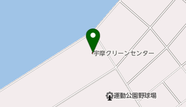 四国中央市役所 三島施設 クリーンセンター 非常用の地図画像