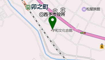 宇和文化会館の地図画像