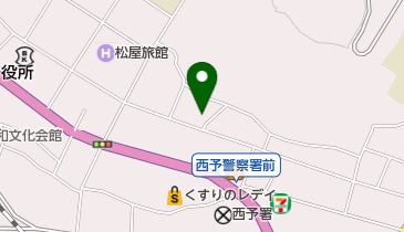 西予市医師会の地図画像