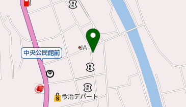 せきおか美容室の地図画像