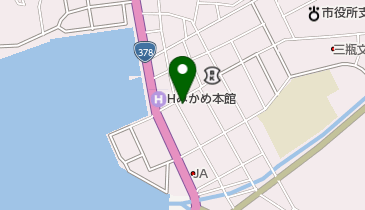 山貴美容室の地図画像