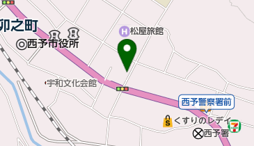 ふなと理容所の地図画像