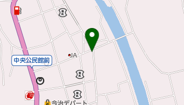 理容かまだの地図画像