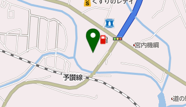 西予市役所 せいよ西学校給食センターの地図画像