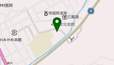 西予市役所 三瓶支所 三瓶学校給食センターの地図画像