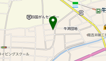 東温市 北野台集会所の地図画像