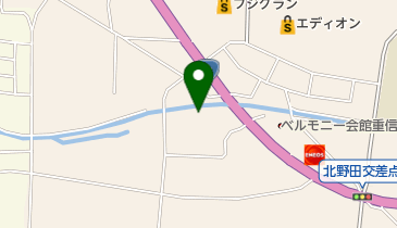 東温市 北野田公民館の地図画像