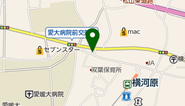 メール美容室の地図画像