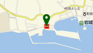 倉本石油店の地図画像