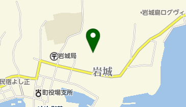 日本基督教団岩城教会の地図画像