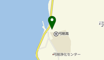 上島町商工会 弓削支所の地図画像