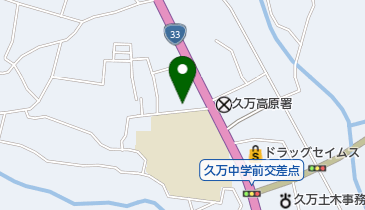 久万高原町観光協会の地図画像