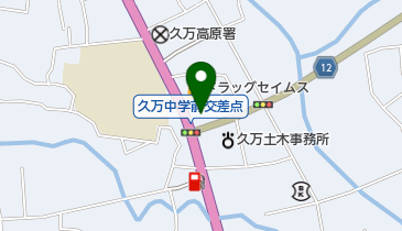 伊予鉄南予バス株式会社久万営業所の地図画像